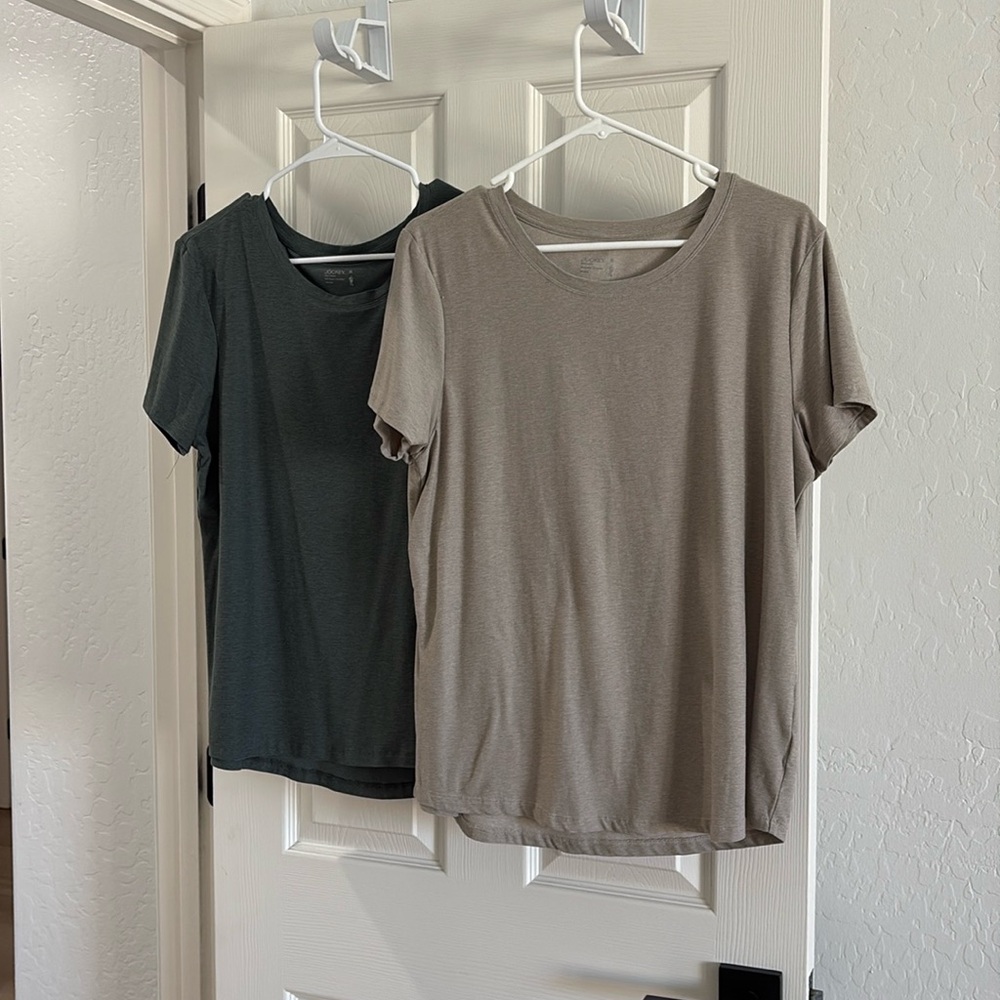 Jockey soft brushed athletic t-shirts 2-pack | size XL